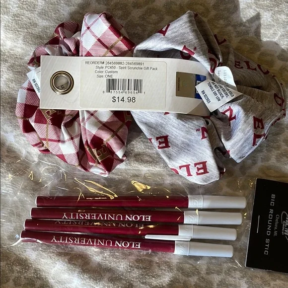 Gray Elon University Quarter-Zip Pullover - Picture 2 of 9